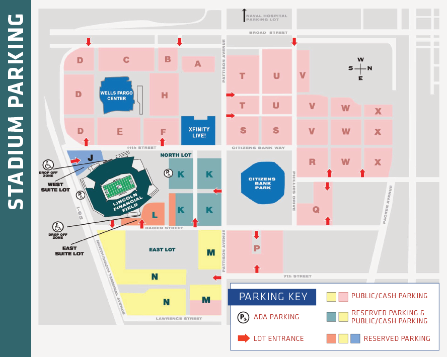 Army Navy Game Seating Chart